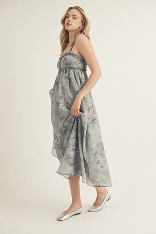 BLUE SCHIFFER MAXI DRESS