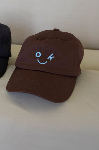 Ok-smile-baseball-hat