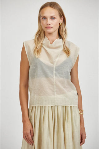 KAELIA SHEER LAYERED TOP