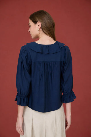 EVER POINT RUFFLED TOP