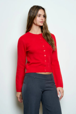 RUBY BUTTON DOWN LONG SLEEVE CARDIGAN