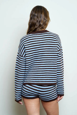 PIPER STRIPED CARDIGAN