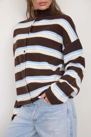 CATHY WIDE STRIPE SWEATER