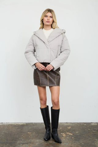 CROPPED PUFFER JACKET