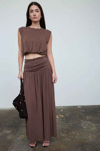 JOSIE KNITTED MAXI SKIRT