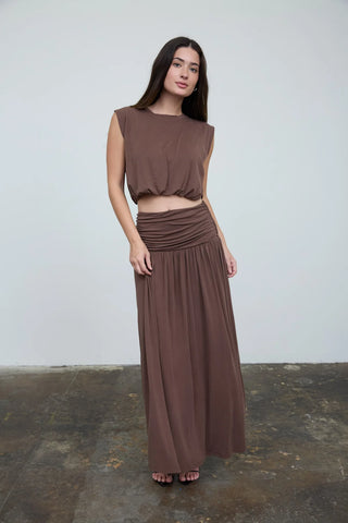 JOSIE KNITTED MAXI SKIRT