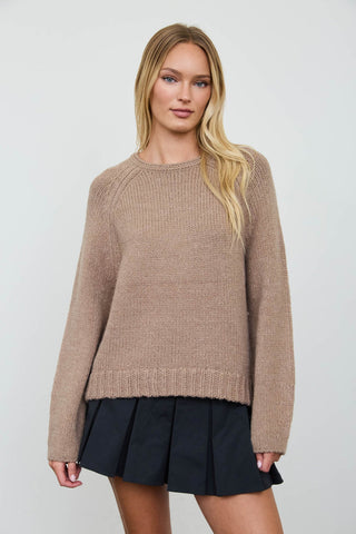 TERRY TIDE CREW SWEATER