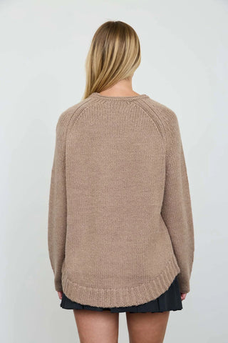TERRY TIDE CREW SWEATER