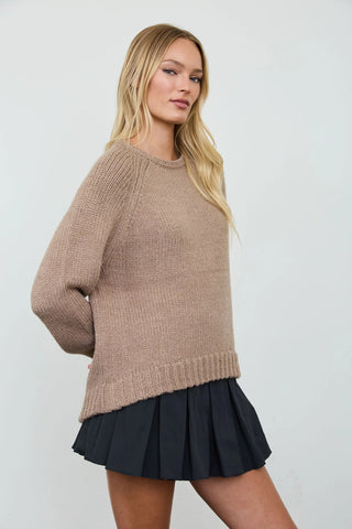 TERRY TIDE CREW SWEATER