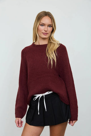 TERRY TIDE CREW SWEATER