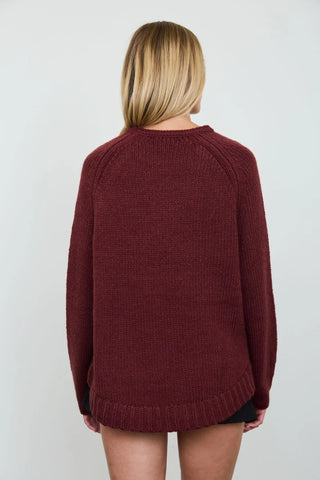 TERRY TIDE CREW SWEATER