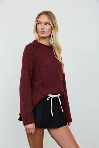 TERRY TIDE CREW SWEATER