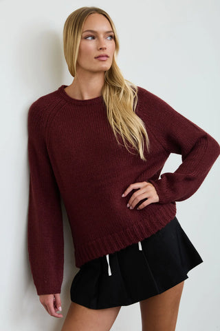 TERRY TIDE CREW SWEATER