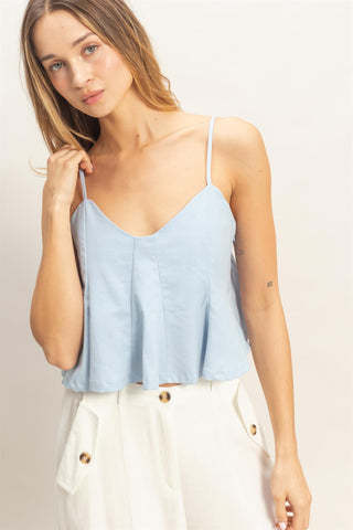 KYLAN PEPLUM TANK
