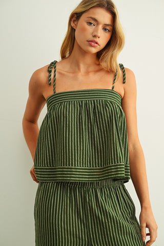SARA STRIPED TOP