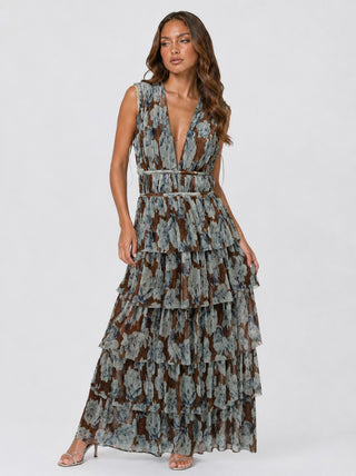ELEONOR RUFFLED MAXI
