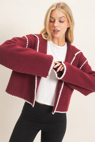 AINSLEY OPEN CARDIGAN