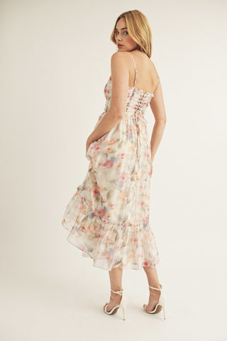 LABELLA FLORAL MAXI DRESS