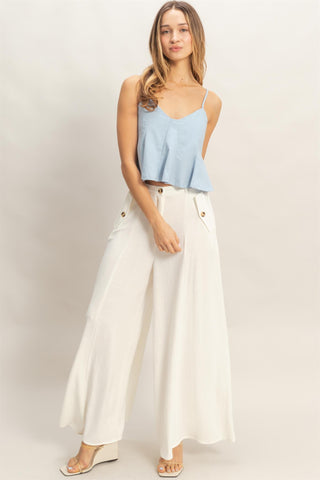 KYLAN PEPLUM TANK