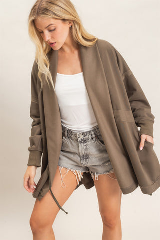 SKY HIGH TIE FRONT CARDIGAN