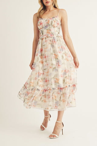 LABELLA FLORAL MAXI DRESS