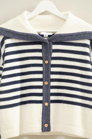 FAIR WINDS STRIPE SWEATER