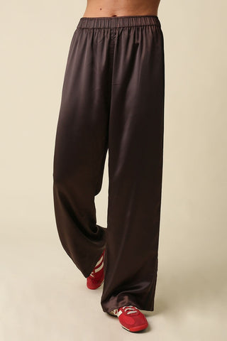 LEE SIDE STRIPE SATIN PANT