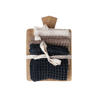 SERVING BOARD DISH CLOTH SET