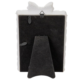 ANTIQUE  BOW PHOTO FRAME