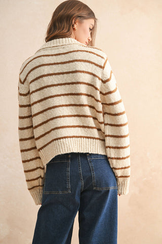 HADLEY STRIPE CARDIGAN