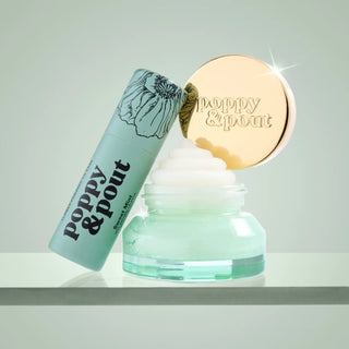 POPPY & POUT LIP CARE DUO-SWEET MINT