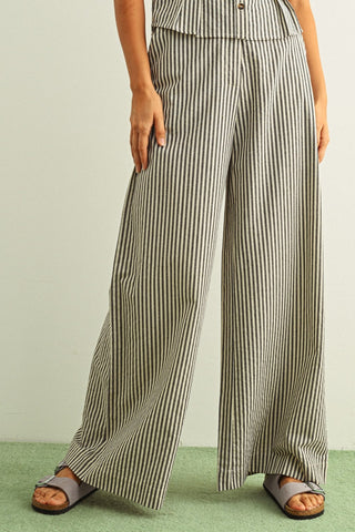 ONYX STRIPE TROUSER PANT