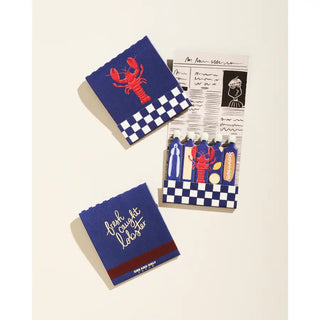 LOBSTER MATCHBOOK