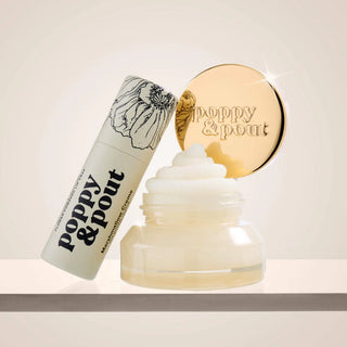 POPPY & POUT LIP CARE DUO- MARSHMALLOW CREME