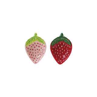 small strawberry shaped dish