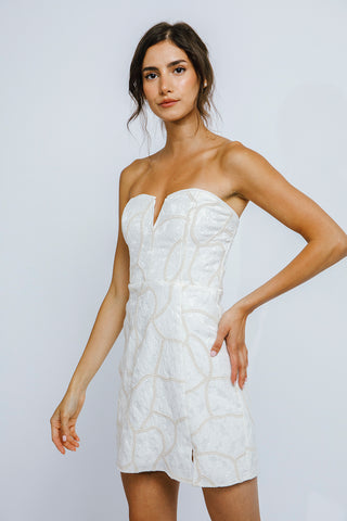 JINXA MINI WHITE DRESS