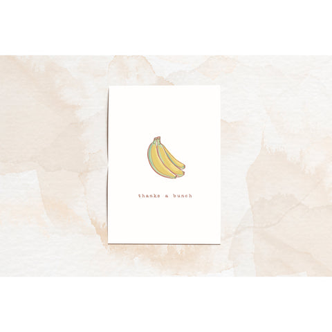 BANANA BUNCHES CARD