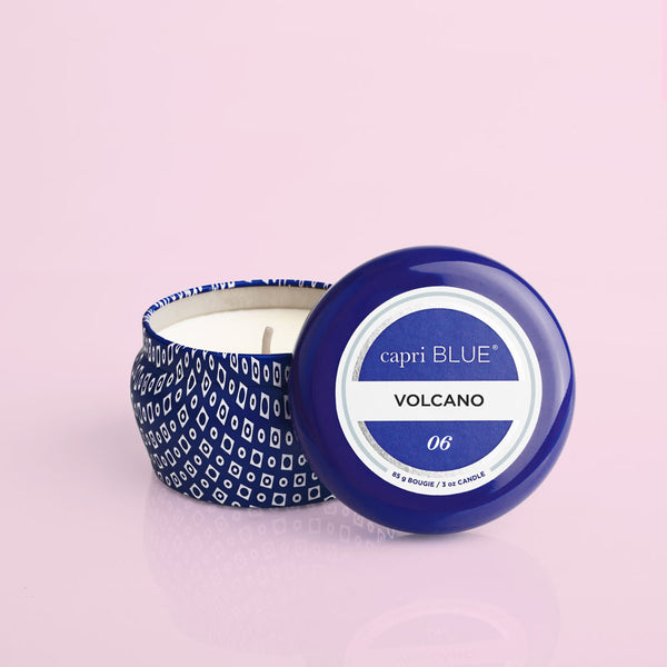 BLUE VOLCANO MINI TIN