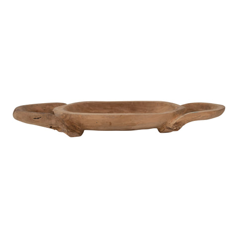 WOOD TRAY W/ HANDLES