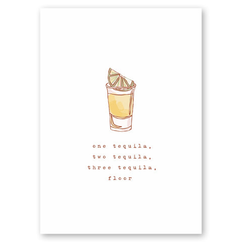 ONE TEQUILA CARD