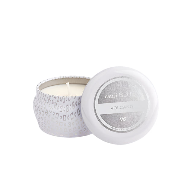 WHITE VOLCANO MINI CANDLE